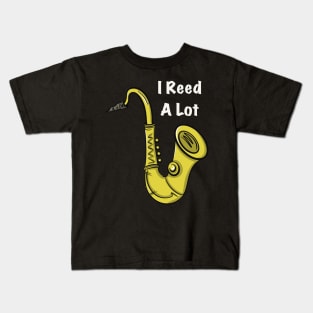 I Reed A Lot Kids T-Shirt